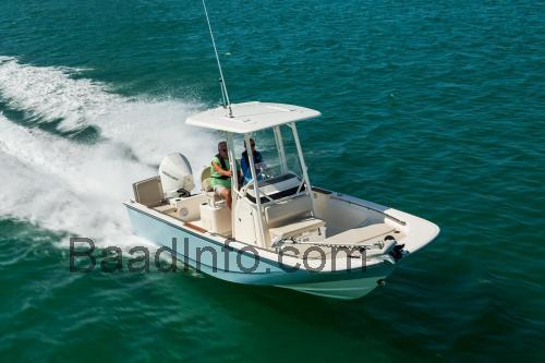 Boston Whaler 210 Montauk tekniske specifikationer og anmeldelser